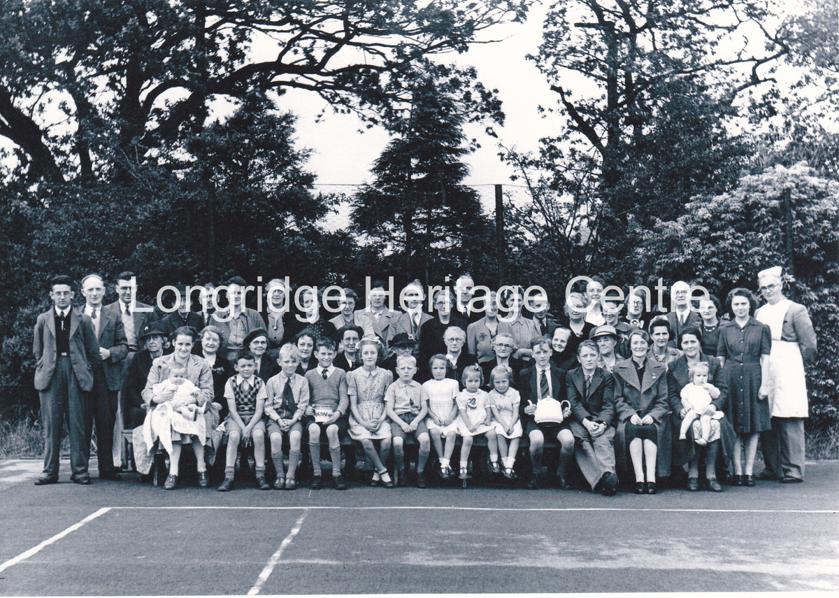 503 - Congregational Church - Tennis Club V E Celebrations - 1945